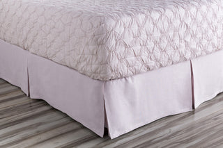 Surya Evelyn EVY-3002 Purple Bedding Twin Bed Skirt