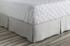 Surya Evelyn EVY-3003 Gray Bedding Twin Bed Skirt