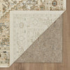 Karastan Divina Exalted Grey Area Rug Back Image