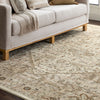Karastan Divina Exalted Grey Area Rug Lifestyle Image Feature