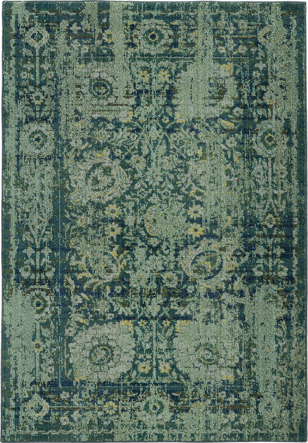 Pantone Universe Expressions 3333G Green/Blue Area Rug main image
