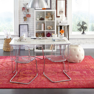 Pantone Universe Expressions 3333R Pink/Orange Area Rug Main Image