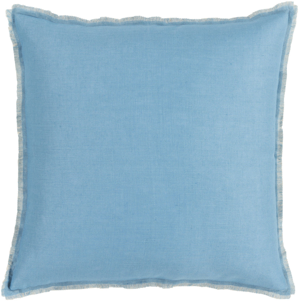 Surya Eyelash Simply Linen EYL-006 Pillow 18 X 18 X 4 Poly filled