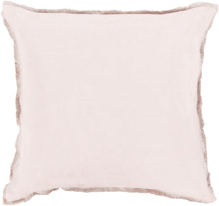 Surya Eyelash Simply Linen EYL-007 Pillow 22 X 22 X 5 Poly filled