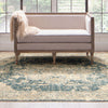 Karastan Marash Ezine Blue Area Rug Lifestyle Image