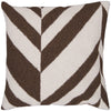 Surya Fallon Slanted Stripe FA-032 Pillow 18 X 18 X 4 Down filled