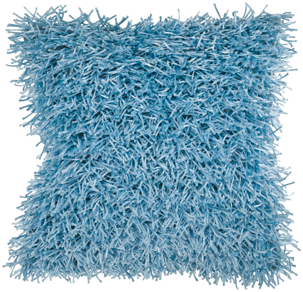 Surya Nitro Darling Shag FA-058 Pillow 18 X 18 X 4 Poly filled