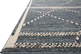 Loloi II Fabian FAB-01 Denim/Charcoal Area Rug Corner Image