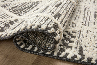 Loloi II Fabian FAB-03 Charcoal/Ivory Area Rug Pile Image