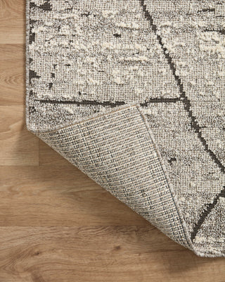 Loloi II Fabian FAB-04 Grey/Charcoal Area Rug Backing Image