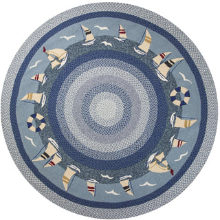 KAS Fairfax 5510 Sailboats Area Rug 