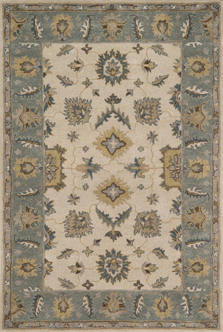 Loloi Fairfield HFF05 Beige / Slate Area Rug main image