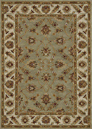 Loloi Fairfield HFF12 Seafoam Green / Cream Area Rug Main