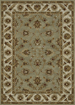 Loloi Fairfield HFF12 Seafoam Green / Cream Area Rug main image