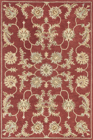 Loloi Fairfield HFF13 Red Area Rug main image