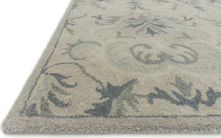 Loloi Fairfield HFF19 Lt Grey / Slate Area Rug Corner Shot