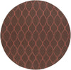 Surya Fallon FAL-1010 Mocha Area Rug by Jill Rosenwald 8' Round