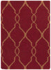 Surya Fallon FAL-1013 Burgundy Area Rug by Jill Rosenwald 2' x 3'