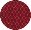 Surya Fallon FAL-1013 Burgundy Area Rug by Jill Rosenwald 8' Round