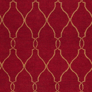 Surya Fallon FAL-1013 Burgundy Hand Woven Area Rug by Jill Rosenwald Sample Swatch