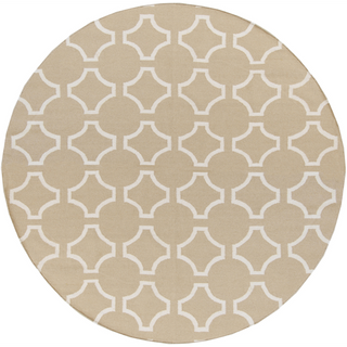 Surya Fallon FAL-1023 Beige Area Rug by Jill Rosenwald 8' Round