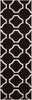 Surya Fallon FAL-1024 Charcoal Area Rug by Jill Rosenwald 2'6'' x 8' Runner