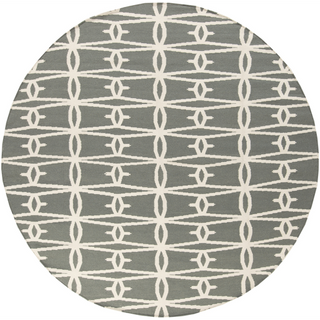 Surya Fallon FAL-1027 Moss Area Rug by Jill Rosenwald 8' Round