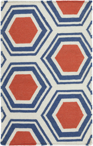 Surya Fallon FAL-1035 Cobalt Area Rug by Jill Rosenwald 2' x 3'