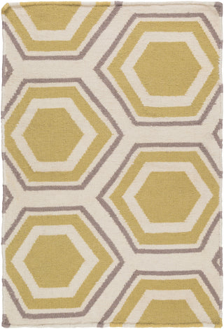 Surya Fallon FAL-1036 Gold Area Rug by Jill Rosenwald 2' x 3'