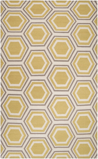 Surya Fallon FAL-1036 Gold Area Rug by Jill Rosenwald 5' x 8'