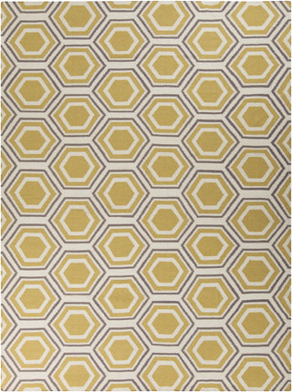 Surya Fallon FAL-1036 Gold Area Rug by Jill Rosenwald 8' x 11'