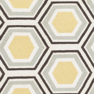 Surya Fallon FAL-1037 Gold Hand Woven Area Rug by Jill Rosenwald Sample Swatch