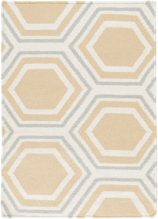 Surya Fallon FAL-1038 Gold Area Rug by Jill Rosenwald 2' x 3'