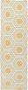 Surya Fallon FAL-1038 Gold Area Rug by Jill Rosenwald 2'6'' x 8' Runner