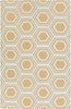 Surya Fallon FAL-1038 Gold Area Rug by Jill Rosenwald 5' x 8'