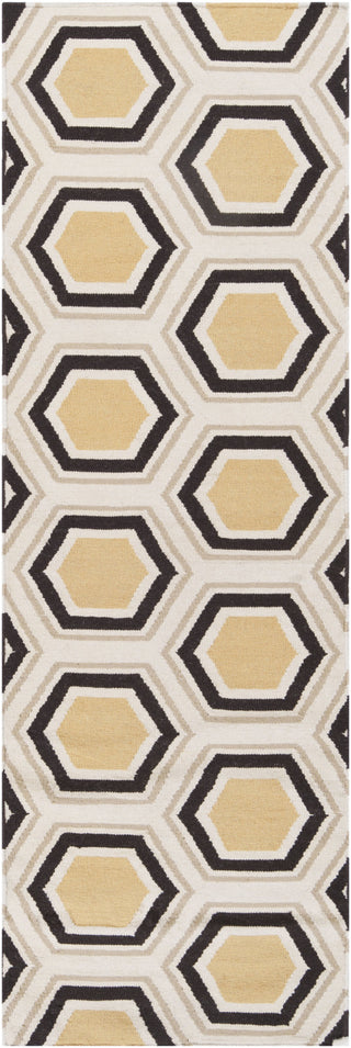 Surya Fallon FAL-1039 Burnt Orange Area Rug by Jill Rosenwald 2'6'' x 8' Runner