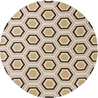 Surya Fallon FAL-1039 Burnt Orange Area Rug by Jill Rosenwald 8' Round