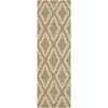 Surya Fallon FAL-1043 Taupe Area Rug by Jill Rosenwald 2'6'' x 8' Runner