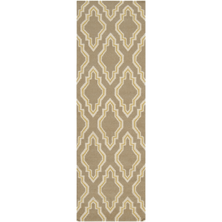 Surya Fallon FAL-1043 Taupe Area Rug by Jill Rosenwald 2'6'' x 8' Runner