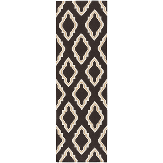 Surya Fallon FAL-1049 Chocolate Area Rug by Jill Rosenwald 2'6'' x 8' Runner