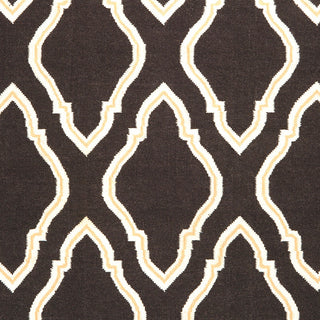 Surya Fallon FAL-1049 Chocolate Hand Woven Area Rug by Jill Rosenwald Sample Swatch