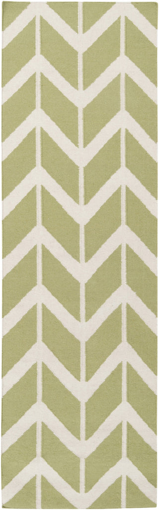 Surya Fallon FAL-1052 Lime Area Rug by Jill Rosenwald 2'6'' x 8' Runner