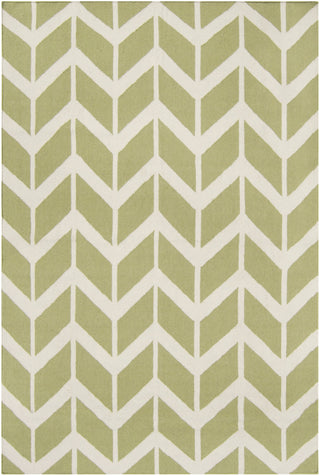 Surya Fallon FAL-1052 Lime Area Rug by Jill Rosenwald 5' x 8'