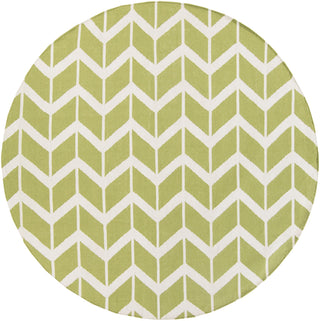 Surya Fallon FAL-1052 Lime Area Rug by Jill Rosenwald 8' Round