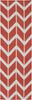 Surya Fallon FAL-1054 Coral Area Rug by Jill Rosenwald 2'6'' x 8' Runner