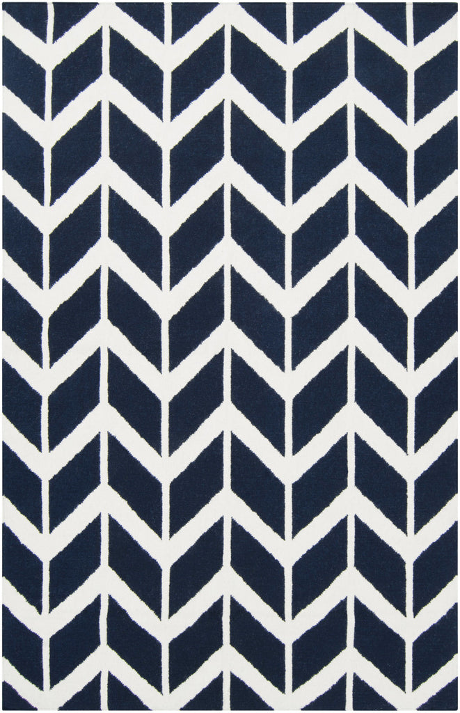 Surya Fallon FAL-1055 Navy Area Rug by Jill Rosenwald 5' x 8'