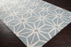 Surya Fallon FAL-1065 Ivory Hand Woven Area Rug by Jill Rosenwald 5x8 Corner