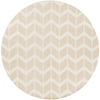 Surya Fallon FAL-1079 Beige Area Rug by Jill Rosenwald 8' Round