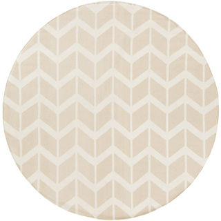 Surya Fallon FAL-1079 Beige Area Rug by Jill Rosenwald 8' Round