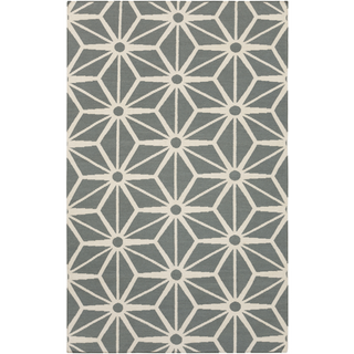 Surya Fallon FAL-1080 Charcoal Area Rug by Jill Rosenwald 5' x 8'